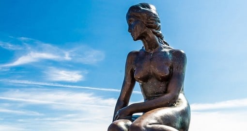 The Little Mermaid - the most photographed site on all Denmark vacations.