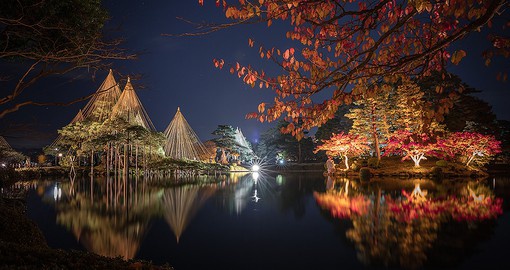 Kanazawa's Kenroku-en, is one of Japan's three greatest gardens