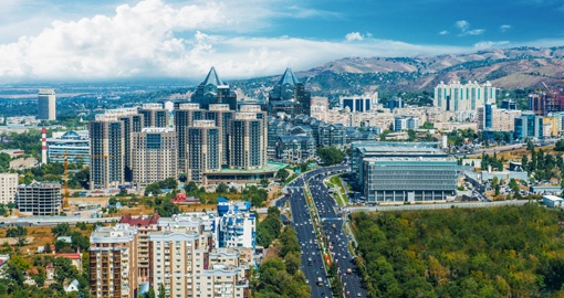 Almaty City in Kazakhstan