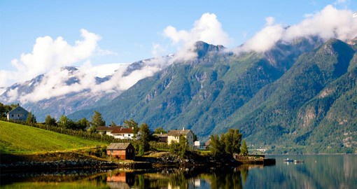 Hardangerfjord, the secord longest fjord in Norway is considered one of the most beautiful