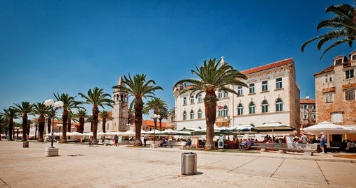 Trogir is an Unesco World Heritage Site