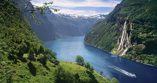 Visit the Geirangerfjord on your trip to Norway