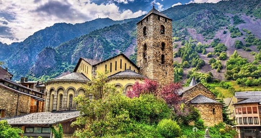 Visit the heritage of Andorra at the St. Esteve of Andorra Church