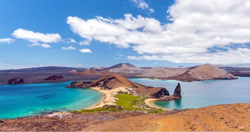 Bartolome is the most visited and photographed island in Galapagos