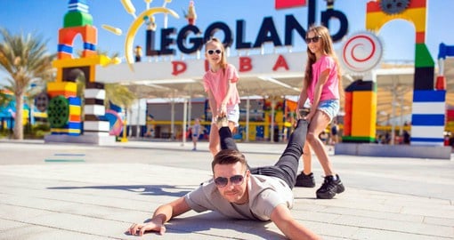 Opened in 2016, Legoland Dubai was the first in the Middle East