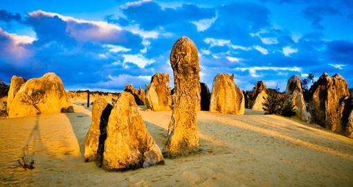 Often described as "lunar-like" The Pinnacles are one of Australia's unique landscapes