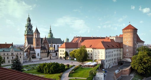For centuries the residence of the kings of Poland, Wawel Castle is a UNESCO World Heritage Site