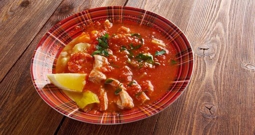 Birria spicy meat stew
