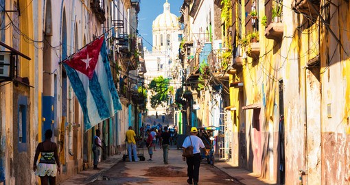 Street in the Old Part of Havana