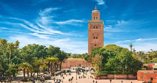 One of Morocco's four Imperial Cities, this history of Marrakech dates back 1,000 years