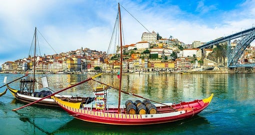 Explore Porto's medieval Ribeira (riverside) district