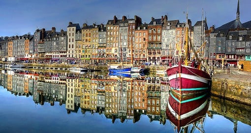 Take a Yacht to explore the coast from Honfleur on your France vacation