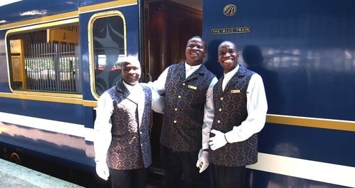 Explore all the amenities of the train during your next South Africa vacations.