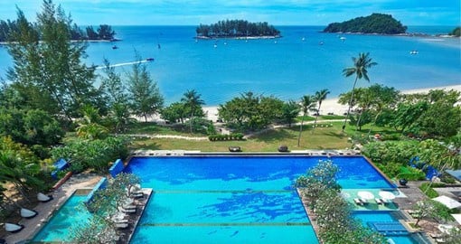 Enjoy 5-star luxury surrounded by enchanting nature and sandy beaches overlooking the Andaman Sea