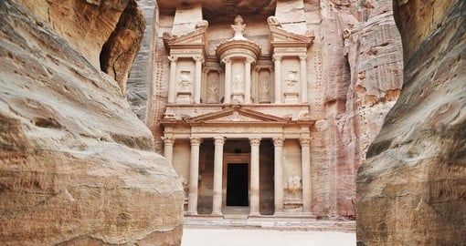 The imposing Monastery in Petra the highlight of a Jordan vacation.