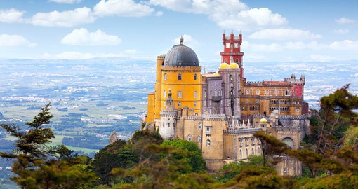Classified as a National Monument in 1910, the Palace of Pena is one of Portugal's most visited sites