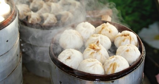 Steamed dumplings