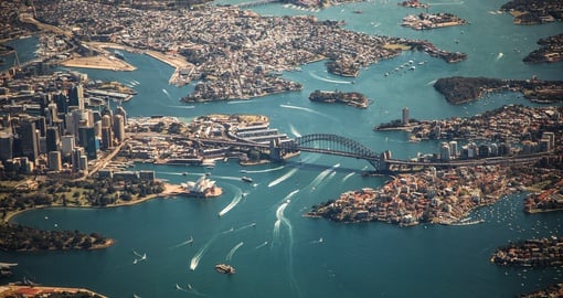 Aerial Sydney, Sydney Vacations