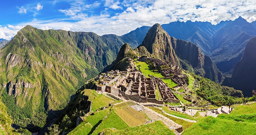 Visit Machu Picchu, a symbol of the Incan Empire