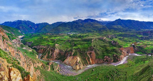 Visit Colca Canyon on your trip to Peru