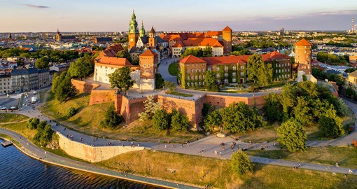 Krakow, the former capital of Poland, was a major trading and religious centre during the Middle Ages