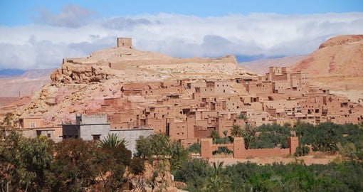 Ouarzazate is know as the "door of the desert"