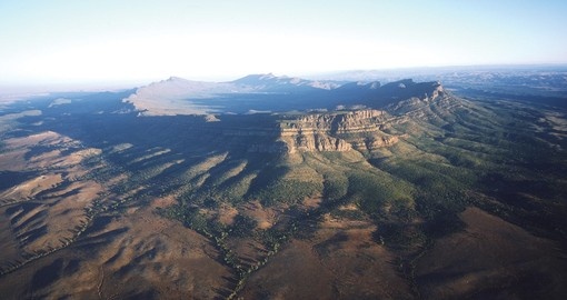 Explore the wonderful Wilpena Pound and journey through the vast forests that cover Australia on a Australia Tour