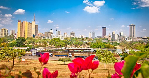 Wander the city of Nairobi, the only city with a national park right outside its doorstep