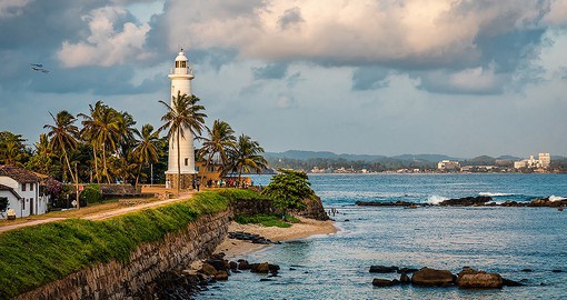 Founded by Portuguese colonists in the 16th century, Galle is on the southwest coast of Sri Lanka