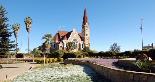 Stop in the Capital city of Windhoek on your Namibia tour
