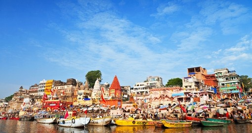 Boats on the River Ganges