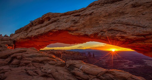 Near the town of Moab is Utah's Canyonlands National Park