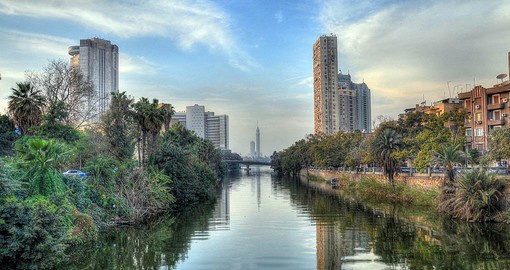 Cairo, Egypt's sprawling capital, is set on the Nile River and is Africa's largest city