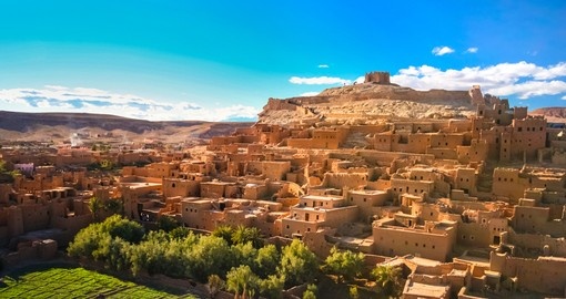 The fortified city of Kasbah