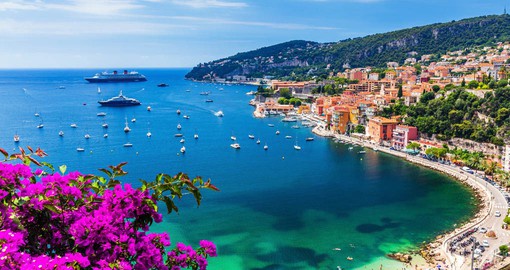 Beautiful panoramic views of the French Riviera