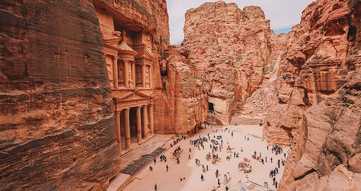 Dating from around 300 BC, Petra was the capital of the Nabatean Kingdom