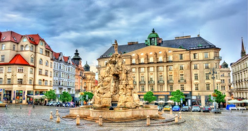 Parnas Fountain in Brno