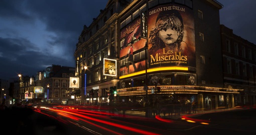 Theaters in London's famous west end