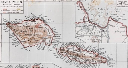 Samoa Maps