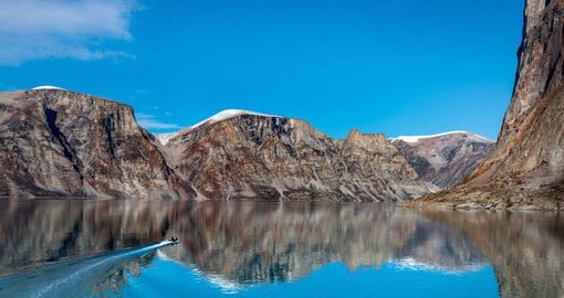 On the northeast coast of Baffin Island, Sam Ford Fiord is a traditional hunting area for the Inuit