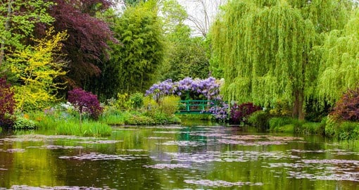 Giverny on the banks of the river Seine is best known as the home of Claude Monet