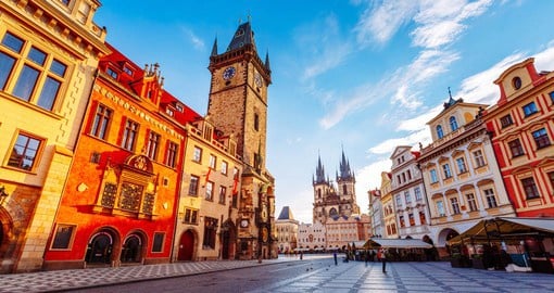 Old Town Square has been Prague's main public space since the 10th century