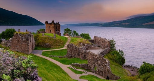 Loch Ness is the second-largest Scottish loch and home to the mythical Loch Ness Monster