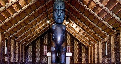 The Maori meeting house