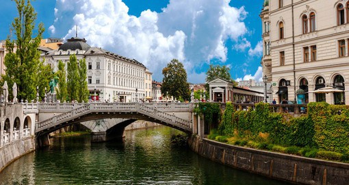 Besides its beautiful scenery, Ljubljana is also known for its historic architectural masterpieces