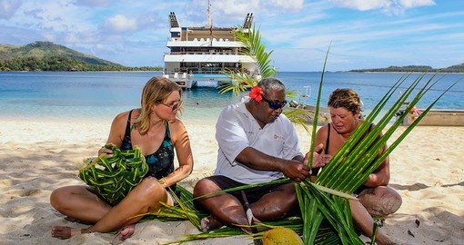 Experience culture and a heartwarming welcome by locals on your Blue Lagoon Cruise which is part of your Fiji Vacation Packages