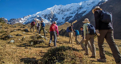 Take the Salkantay trek to Machu Picchu on your trip to Peru