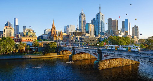Melbourne, Victoria's stately capital