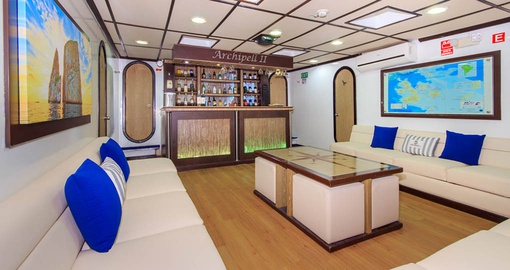 Have a few drinks on your Galapagos cruise