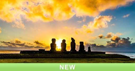 Revel in the early morning magic of Easter Island